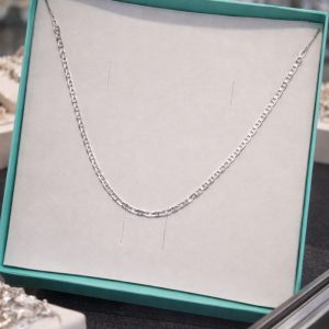 ✨ Corrente de Prata 925 Piastrini – 70cm | 2mm