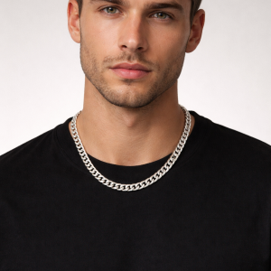 Corrente de Prata 925 Elo Grumê 60cm 3,9mm – Masculina