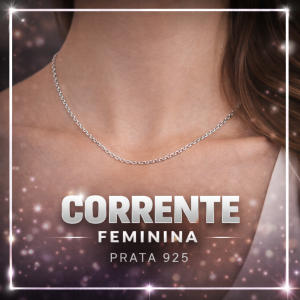 Corrente Prata 925 - Feminino